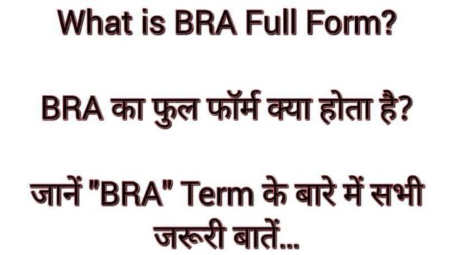 BRA Full Form