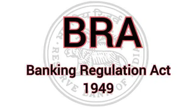 Banking Regulation Act/ BRA