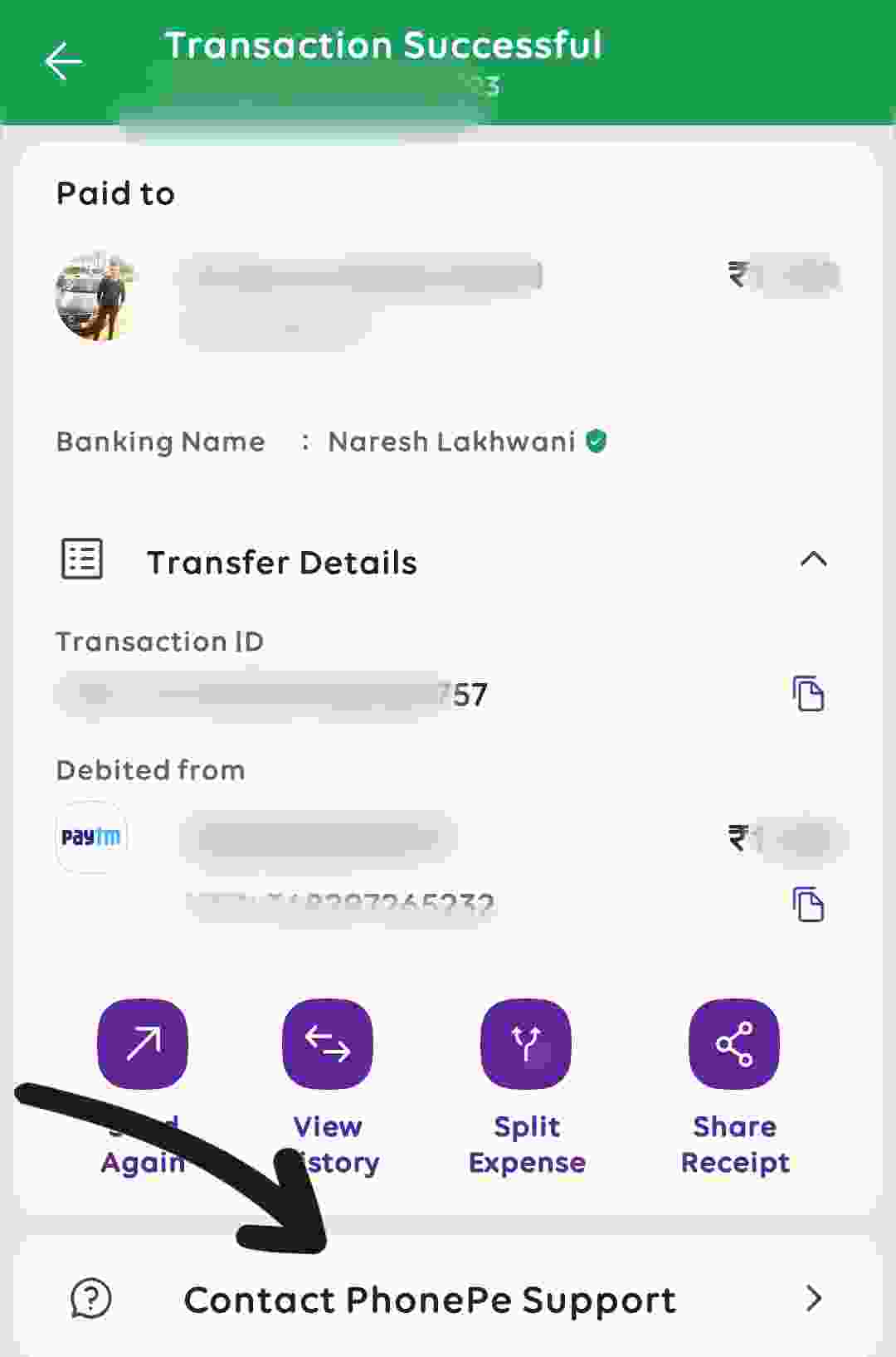 Contact PhonePe Support Contact PhonePe Support