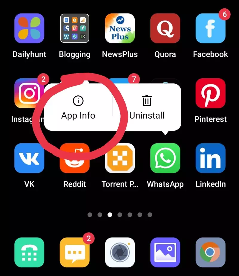 Whatsapp not responding