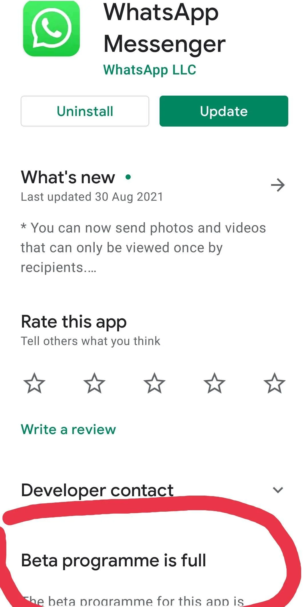 whatsapp beta version download