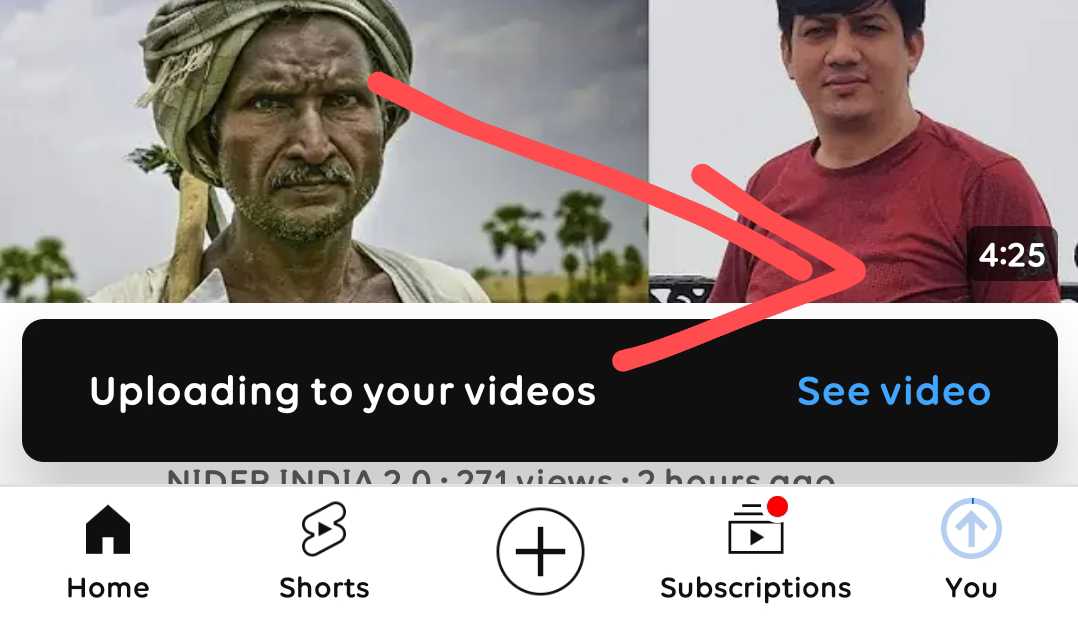 वीडियो अपलोड होते हुए देखने के लिए यहां क्लिक करें वीडियो अपलोड होते हुए देखने के लिए यहां क्लिक करें